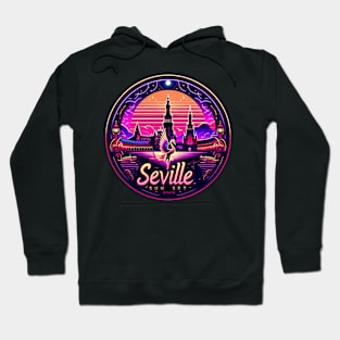 Seville Sunset - Colorful Twilight Hoodie